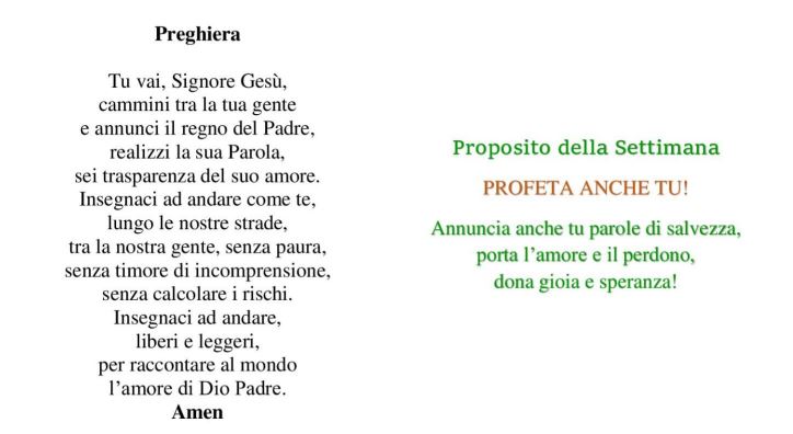 preghieradellasettimana